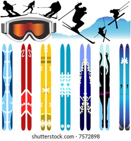 ski vector