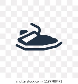 Ski vector icon isolated on transparent background, Ski transparency concept can be used web and mobile