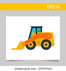 Skid loader icon