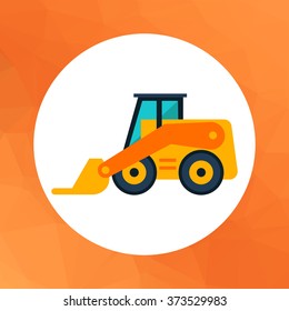 Skid loader icon