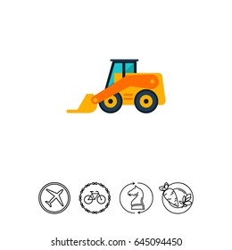 Skid Loader Icon