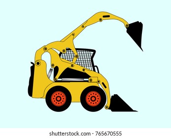 skid street loader 