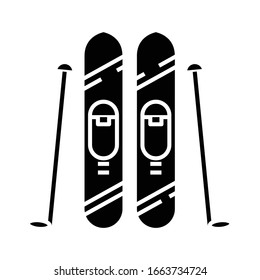 Icono negro, ilustración conceptual, símbolo plano vectorial, signo de glifo.