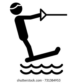 skiing game icon