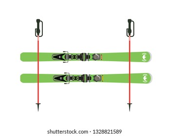 Skiing gear set