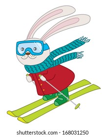 Skiing Rabbit