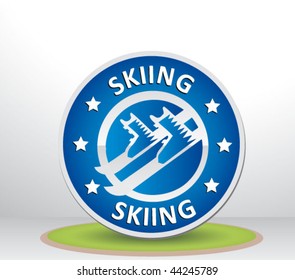 skiing sign