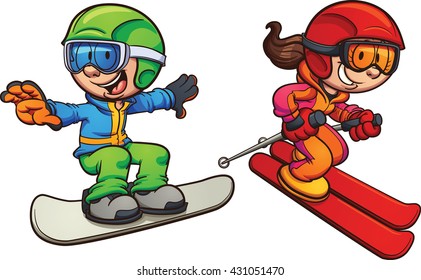 Featured image of post Free Cartoon Images Of Skiing Cartoon of woman skiing stock photos and images