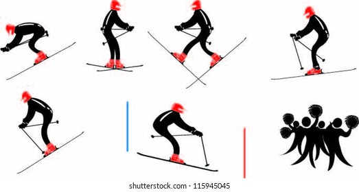 Skiing Symbols