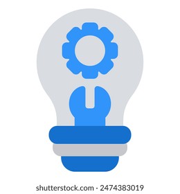 Habilidad 2 icono azul gris diseño de Vector