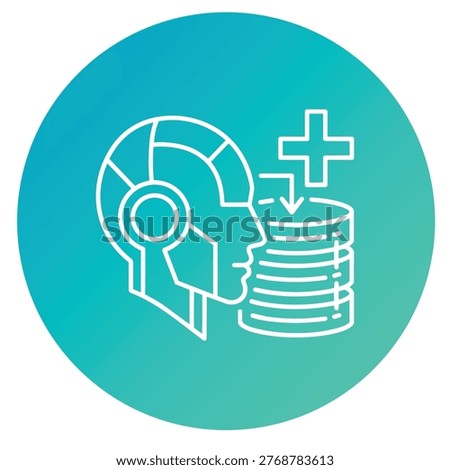 skill acquisition - plus sign being added to robot's database