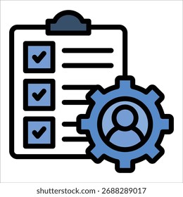 Skill Assessment Icon Element For Design