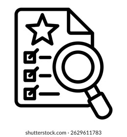 Skill Assessments Icon Element For Design