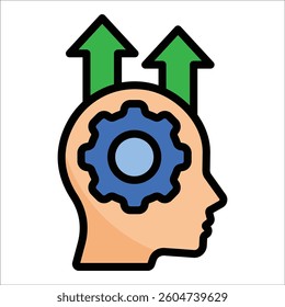 Skill Development Icon Element For Design