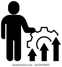 Elemento de Ícone de Desenvolvimento de Habilidades para Design