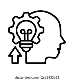 Elemento de Ícone de Desenvolvimento de Habilidades para Design