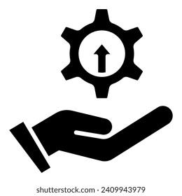 Skill Development icon line vector illustration