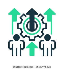 Skill Development line icon. Universal creative premium symbol. Vector sign icon logo template. Vector illustration