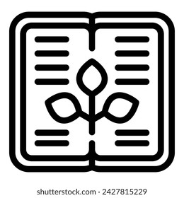 Skill development power icon outline vector. Professional knowledge qualification. Talent proficiency advancement