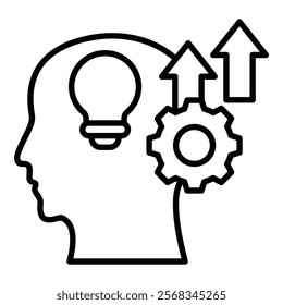 Skill Enhancement Icon Element For Design