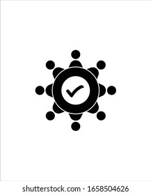 Geschicklichkeitsflachsymbol, Vektorillustration-Design-Symbol für beste Illustration.