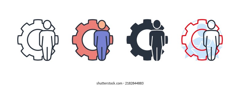skill icon logo vector illustration. Employee skills symbol template for graphic and web design collection