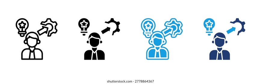 Skill icon multiple style collection