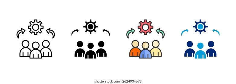 Skill Icon Set Multiple Style Collection