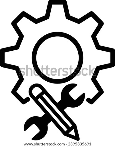 skill icon symbol ability illustration management vector