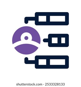 skill icon. vector dual tone icon for your website, mobile, presentation, and logo design.