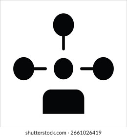 ícones de habilidade. ilustração de vetor sólido simples