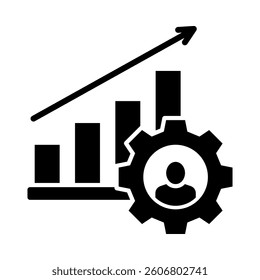 Skill Improvement Icon Element for Design