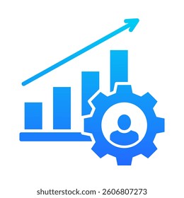 Skill Improvement Icon Element for Design