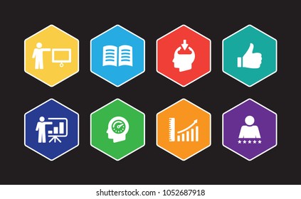 Skill Infographic Icon Set