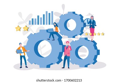 Skill levels. Vector illustration for web banner, infographics, mobile. Concept of professional or educational knowledge. Increasing Skills Level. 