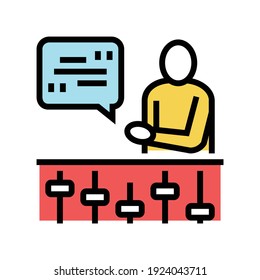 skill management color icon vector. skill management sign. isolated symbol illustration