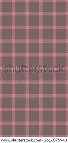 Skill texture tartan background, golf fabric pattern vector. Back seamless check plaid textile in red and pastel colors palette.