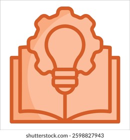 Skill-Based Learning Icon Element For Design