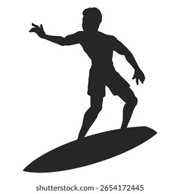 Um surfista habilidoso executa truques enquanto cavalga uma onda sob o clima ensolarado. O oceano acrescenta emoção à experiência, destacando a emoção do esporte e da natureza circundante.