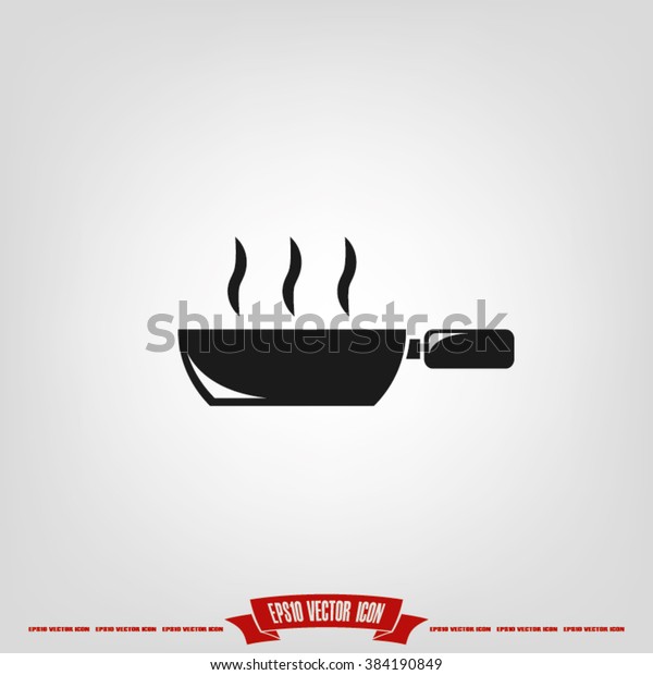 skillet-icon-stock-vector-royalty-free-384190849