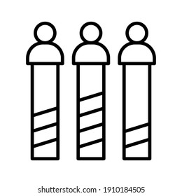 Skills, candidate, human resources icon vector image. Can also be used for project management. Suitable for use on web apps, mobile apps and print media.