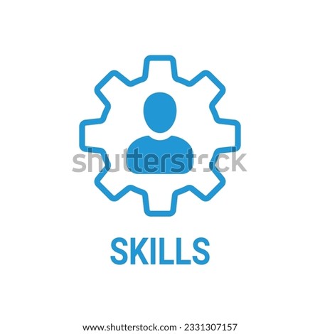 Skills, capability, talent icon. Communication Abilities or Professional Skills. Capability, icon, talent, development, ability, achievement, beginnings, business, businessman, career, challenge
