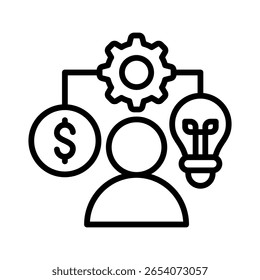 Skills Icon Element For Design