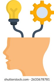 Skills Icon Flat Vector Illustration