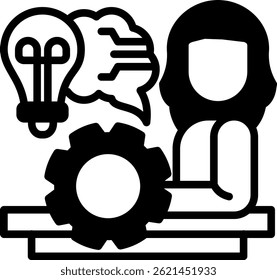 Skills Icon Mixed Vector Illustration