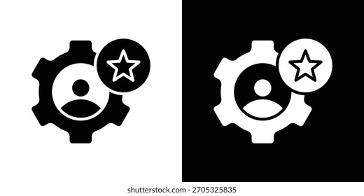 Skills icon, simple flat style. for ui or ux designs