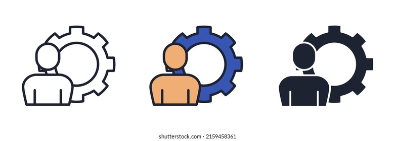 skills icon symbol template for graphic and web design collection logo vector illustration