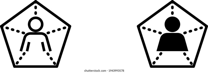 Kompetenzsymbol, Vektorgrafik