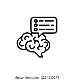 Skills icon in vector. Illustration