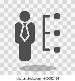 Skills icon vector illustration. Flat design style